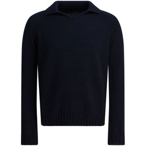 Zanone, Heren, Truien, Blauw, Maat: L Wol,