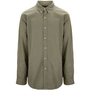 Ralph Lauren, Heren, Overhemden, Groen, Maat: S Katoen,