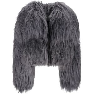 The Attico, Dames, Jassen, Grijs, Maat: S