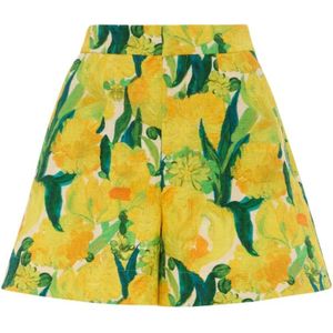 La DoubleJ, Dames, Korte broeken, Veelkleurig, Maat: M Katoen,