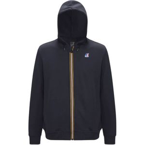 K-Way, Heren, Sweatshirts & Hoodies, Blauw, Maat: L Katoen,