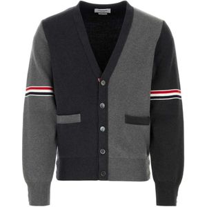 Thom Browne, Heren, Truien, Veelkleurig, Maat: XL Katoen,
