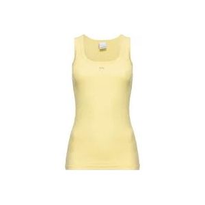 Pinko Stijlvolle T-Shirt , Yellow , Dames , Maat: XS