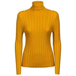 Skills & Genes, Dames, Truien, Oranje, Maat: L Wol,