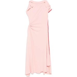 Victoria Beckham, Dames, Jurken, Roze, Maat: L