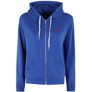 Polo Ralph Lauren, Dames, Sweatshirts & Hoodies, Blauw, Maat: S Katoen,
