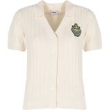 Fila - Cardigan - Dames - Zwart - Stofmix 55% Acryl 45% Katoen