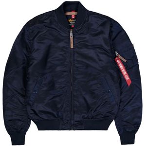 Alpha Industries, Heren, Jassen, Blauw, Maat: 2XL Nylon,