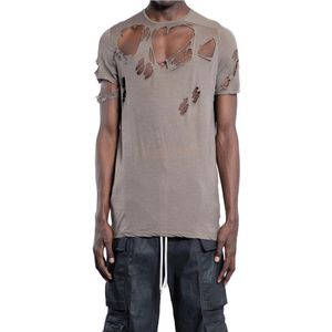 Rick Owens, Heren, Tops, Grijs, Maat: M Katoen,