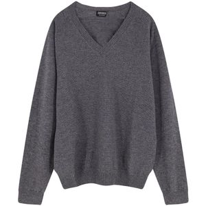 Zegna, Heren, Truien, Grijs, Maat: XL Kasjmier,