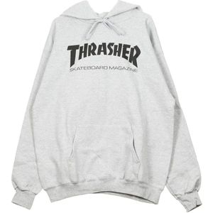 Thrasher, Heren, Sweatshirts & Hoodies, Grijs, Maat: XL Katoen,