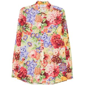 Moschino, Heren, Overhemden, Veelkleurig, Maat: XL