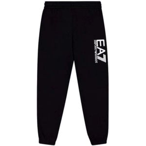 Emporio Armani Ea7, Heren, Broeken, Zwart, Maat: XS Katoen,