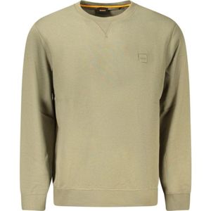 Hugo, Heren, Sweatshirts & Hoodies, Groen, Maat: L Katoen,