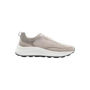 Nubikk Grijze Suède Sneakers met Twist , Gray , Heren , Maat: 46 EU