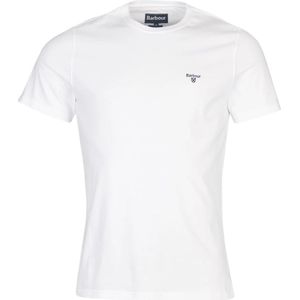 T-shirt - Effen - Jersey - Normale Pasvorm - Kwartmouw