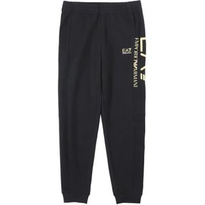 Emporio Armani Ea7, Heren, Broeken, Zwart, Maat: 3XL