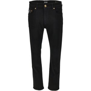 Versace Jeans Couture, Heren, Jeans, Zwart, Maat: W42