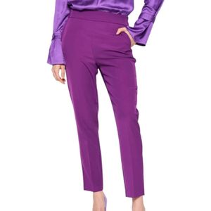 Silvian Heach, Dames, Broeken, Paars, Maat: XS Poliester,