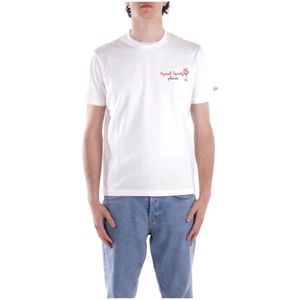 Saint Barth, Heren, Tops, Wit, Maat: M Katoen,