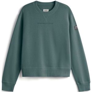 Ecoalf, Dames, Sweatshirts & Hoodies, Groen, Maat: XS
