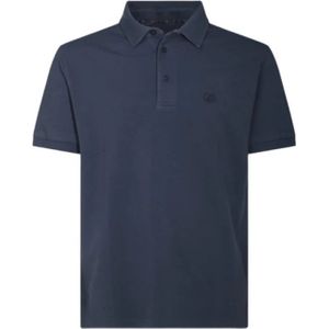 Etro, Heren, Tops, Blauw, Maat: M Katoen,