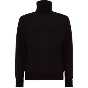 Alpha Studio, Heren, Truien, Zwart, Maat: M