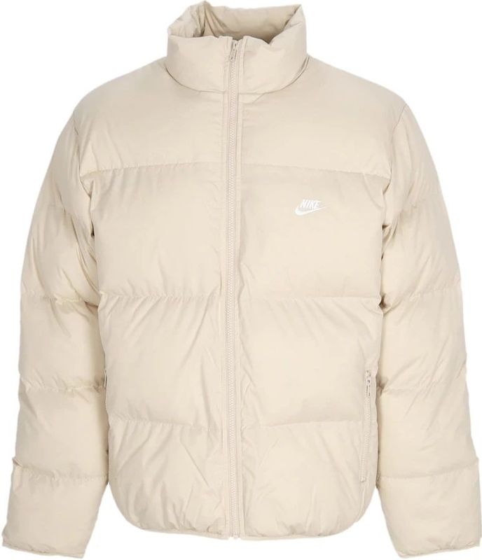 Nike, Heren, Jassen, Beige, Maat: XS Poliester,