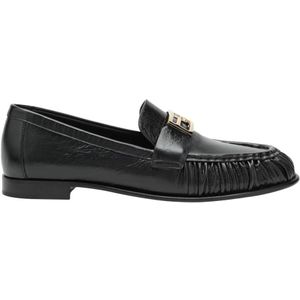 Fendi, Dames, Schoenen, Zwart, Maat: 37 EU Leer,