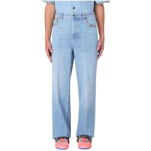 Valentino, Heren, Jeans, Blauw, Maat: W28