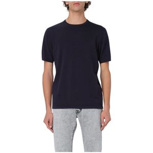 Aspesi, Heren, Tops, Blauw, Maat: 3XL