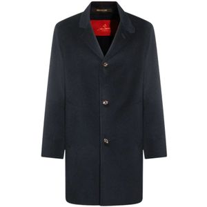 Montecore, Heren, Mantels, Blauw, Maat: XL