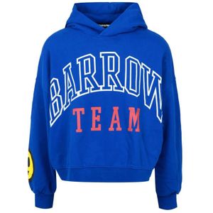 Barrow, Heren, Sweatshirts & Hoodies, Blauw, Maat: M Katoen,
