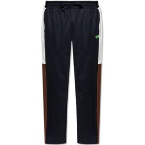 Emporio Armani Ea7, Heren, Broeken, Blauw, Maat: S Katoen,