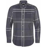 Barbour, Heren, Overhemden, Grijs, Maat: L Katoen,