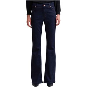 Jeckerson, Dames, Jeans, Blauw, Maat: W27 Denim,