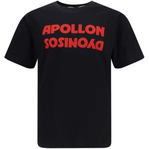 Valentino, Heren, Tops, Zwart, Maat: M Katoen,