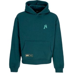 Dolly Noire, Heren, Sweatshirts & Hoodies, Groen, Maat: M Katoen,