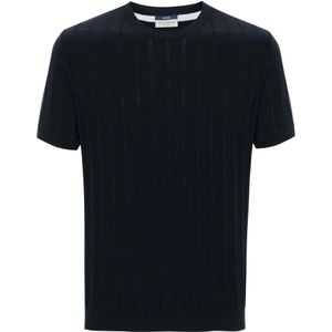 Paul & Shark, Heren, Tops, Blauw, Maat: M Katoen,