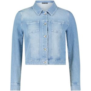 Betty Barclay, Dames, Jassen, Blauw, Maat: 4XL Denim,
