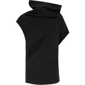 Fabiana Filippi, Dames, Tops, Zwart, Maat: S