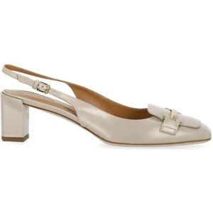 Tod's, Dames, Schoenen, Beige, Maat: 36 1/2 EU Leer,