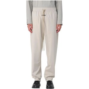 Fear Of God, Heren, Broeken, Beige, Maat: S Nylon,