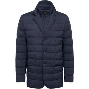 Herno, Heren, Jassen, Blauw, Maat: L