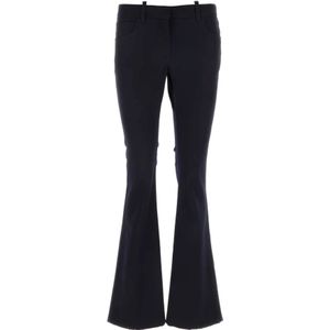 Off White, Dames, Broeken, Blauw, Maat: XS Wol,