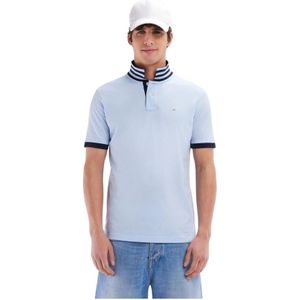 Eden Park, Heren, Tops, Blauw, Maat: M Katoen,