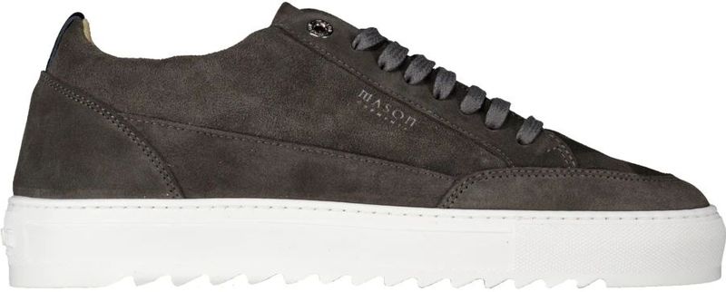 Mason Garments - MG52-1B - Sneaker - Grijs - Herfst-Winter Suede