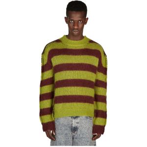 Marni, Heren, Truien, Groen, Maat: L Mohair,