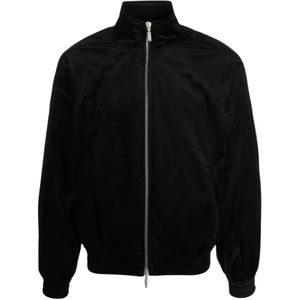 Rhude, Heren, Sweatshirts & Hoodies, Zwart, Maat: L Velours,