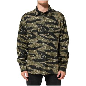 Dolce & Gabbana, Heren, Overhemden, Veelkleurig, Maat: 2XL Katoen,